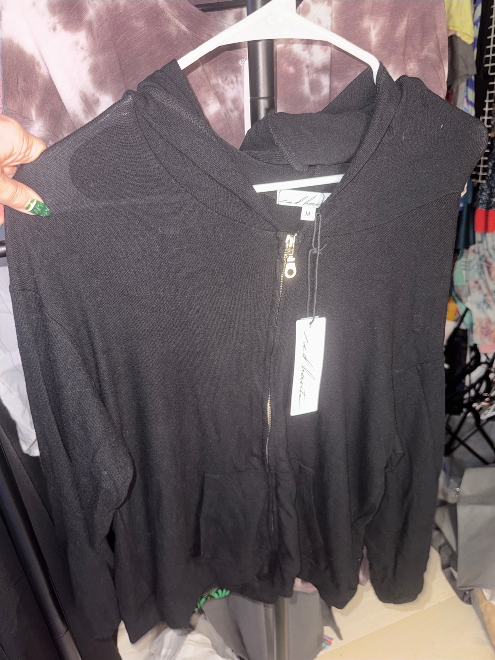 Red Haute Hoodie NWT